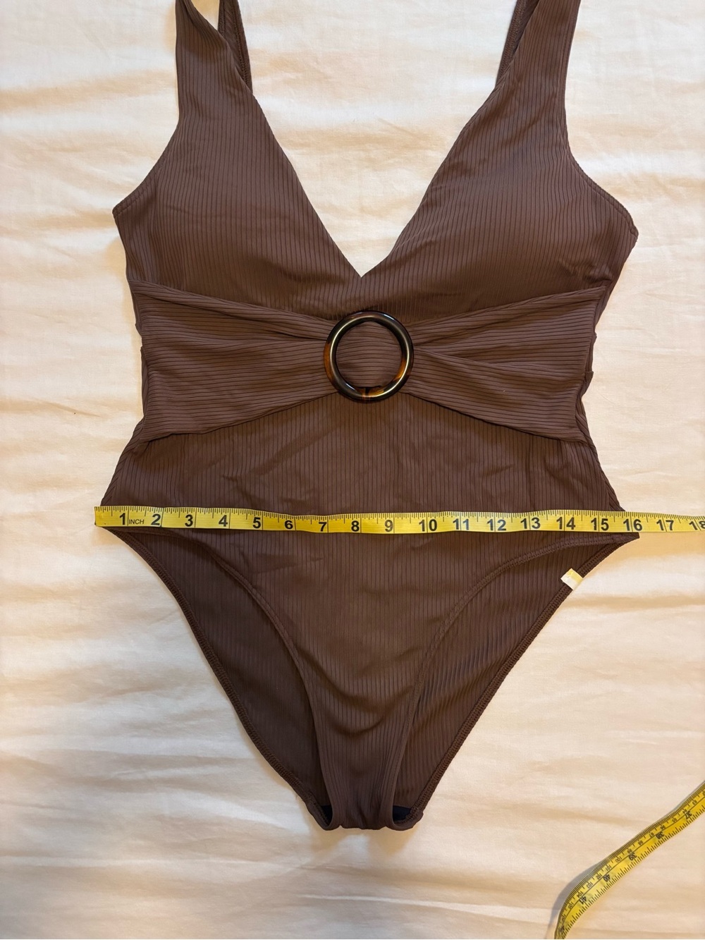 Summersalt Ribbed Belted Backflip One Piece Swimsuit - Picture 10 of 12